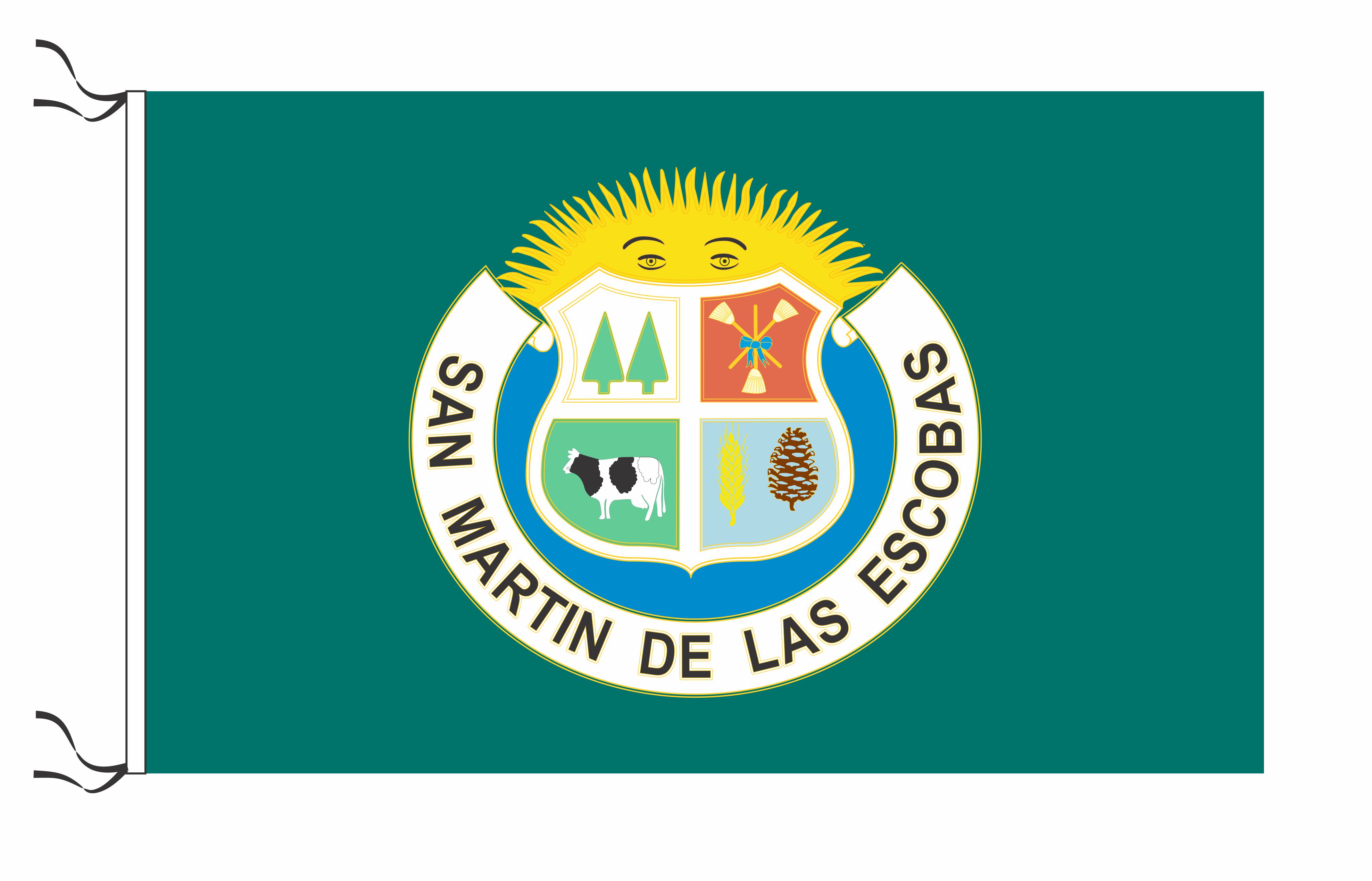 San Martín de las Escobas 45 x 30 cm medida 45 x 30 cm art:51105