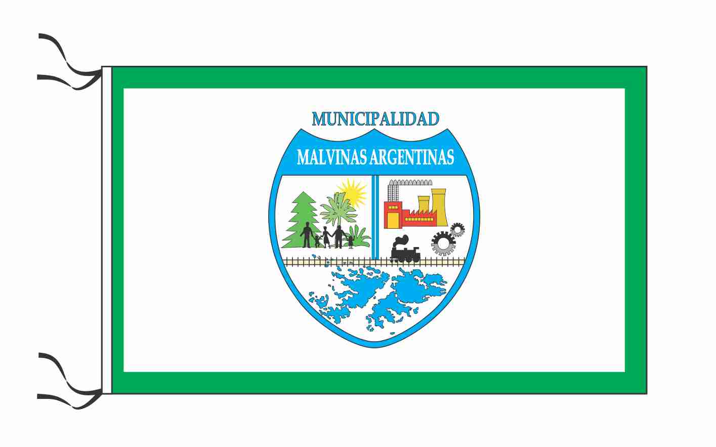 Malvinas 45 x 30 cm medida 45 x 30 cm art:51068