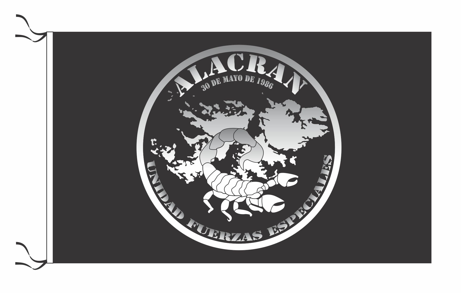 Alacrán medida 45 x 70 cm Art:30316